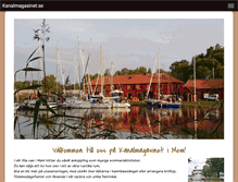 Tablet Screenshot of kanalmagasinet.se
